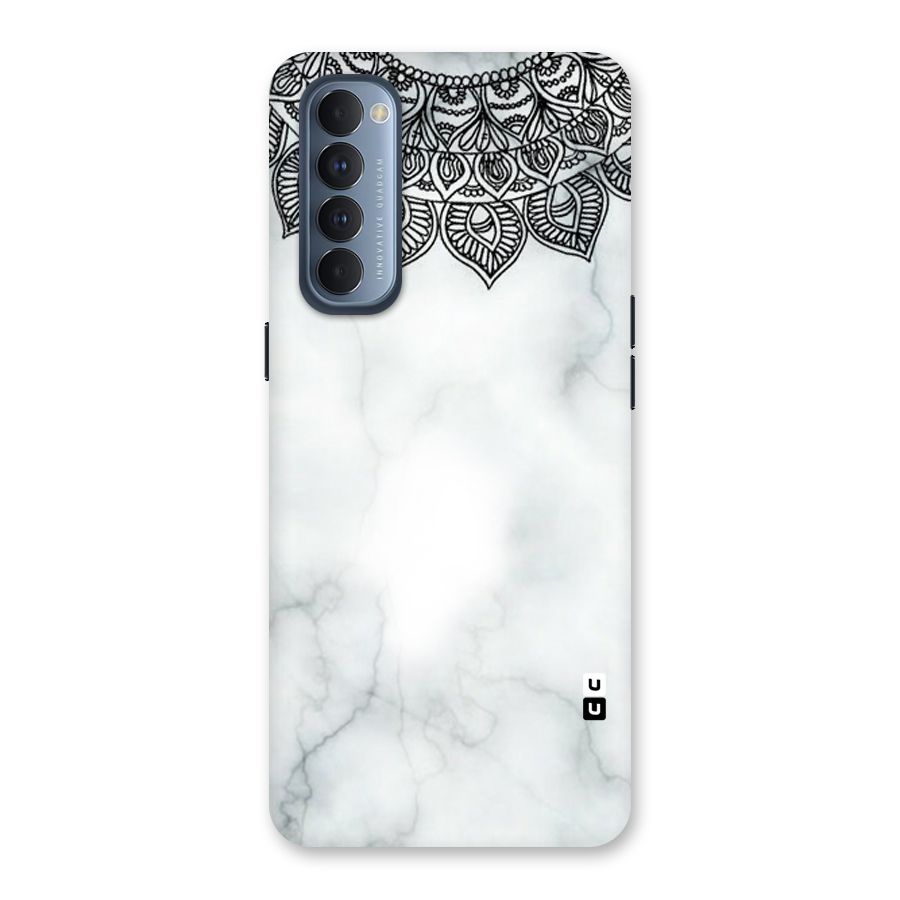 Exotic Marble Pattern Back Case for Reno4 Pro