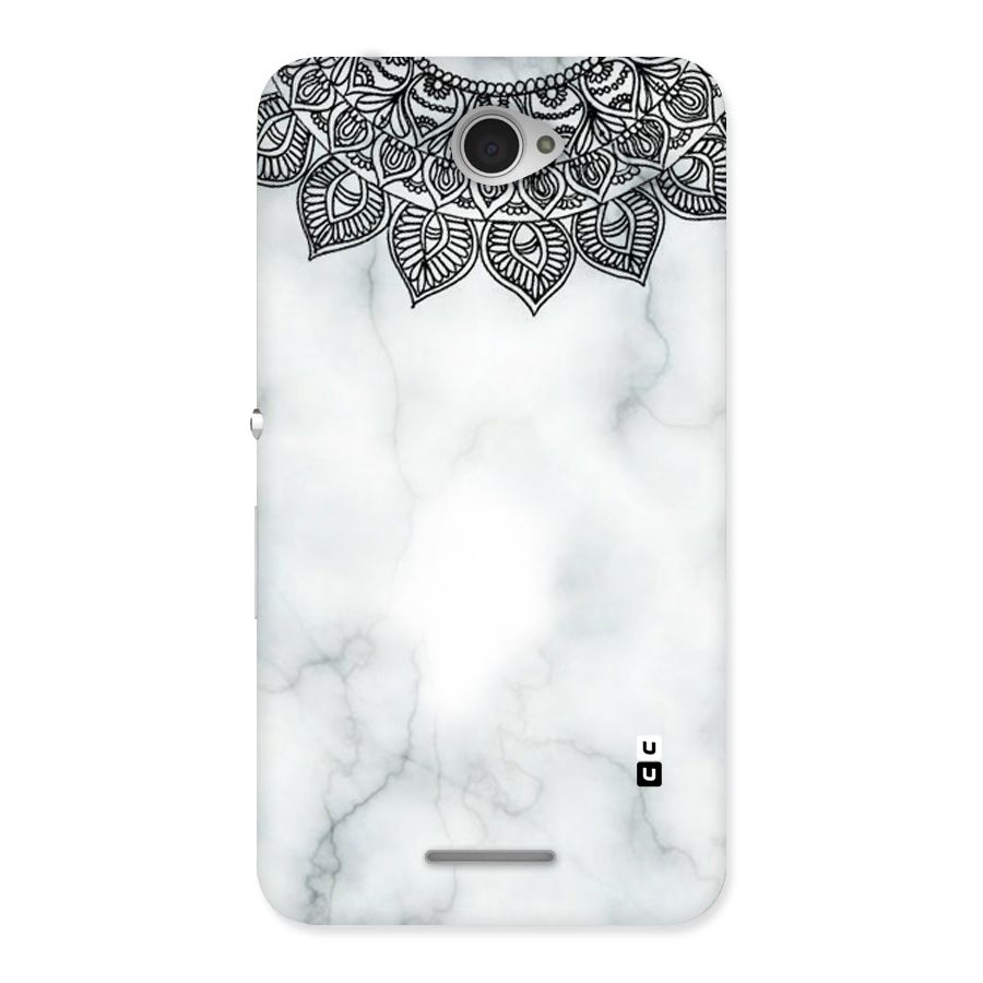 Exotic Marble Pattern Back Case for Sony Xperia E4