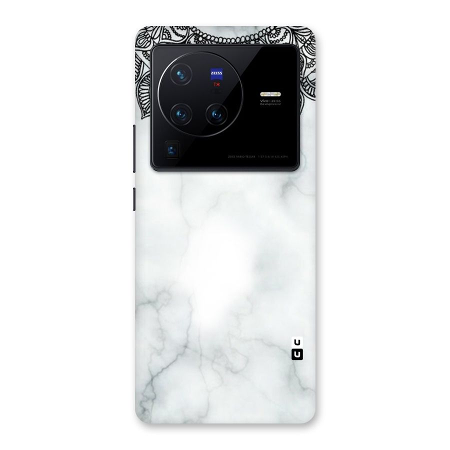 Exotic Marble Pattern Back Case for Vivo X80 Pro