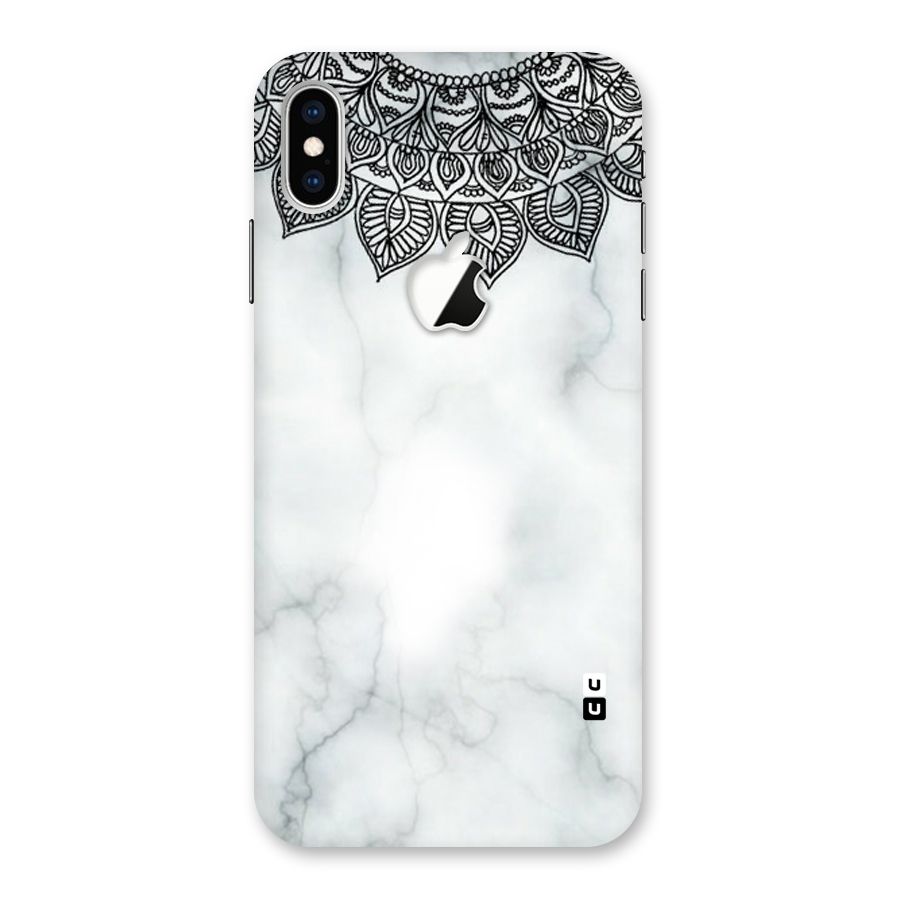 Exotic Marble Pattern Back Case for iPhone XS Max Apple Cut
