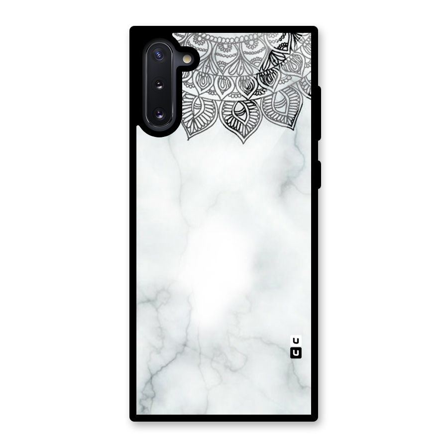 Exotic Marble Pattern Glass Back Case for Galaxy Note 10