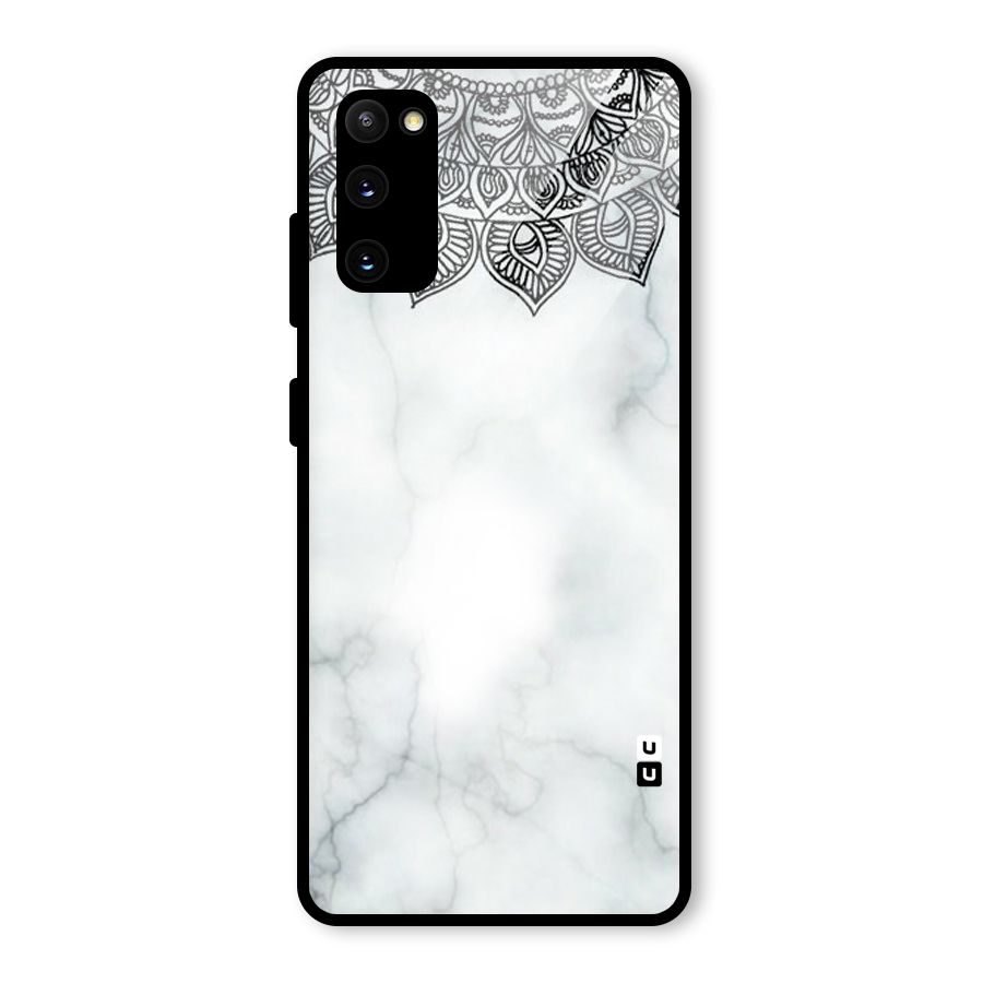 Exotic Marble Pattern Glass Back Case for Galaxy S20 FE 5G