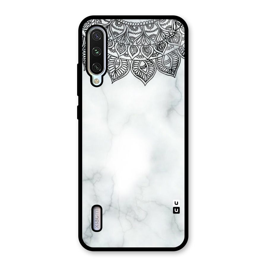 Exotic Marble Pattern Glass Back Case for Mi A3