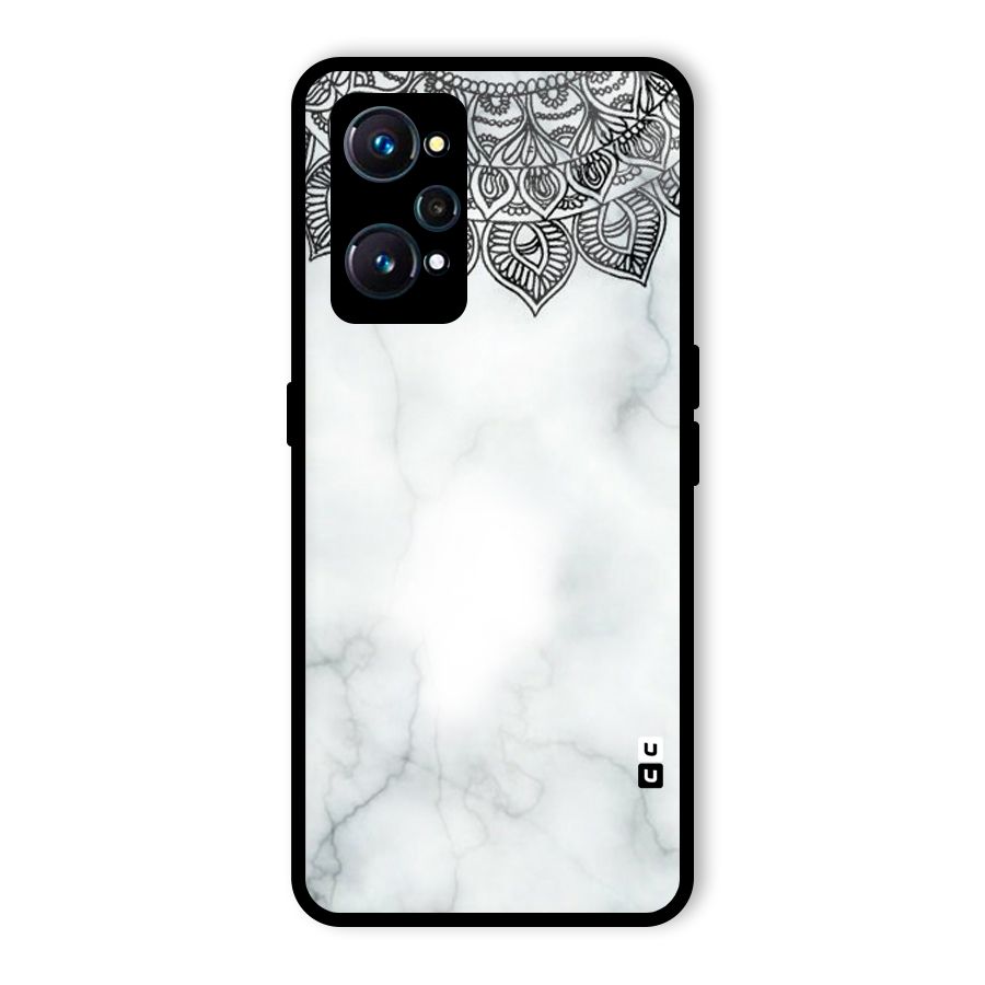Exotic Marble Pattern Glass Back Case for Realme GT Neo2