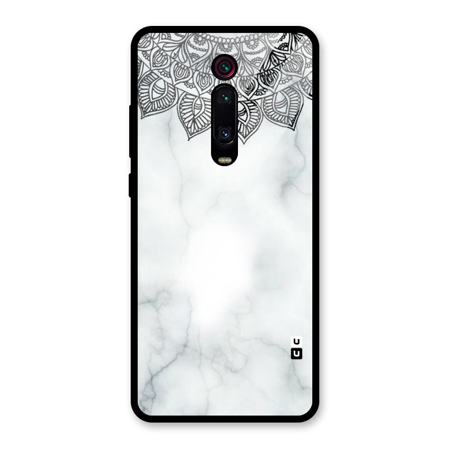 Exotic Marble Pattern Glass Back Case for Redmi K20 Pro