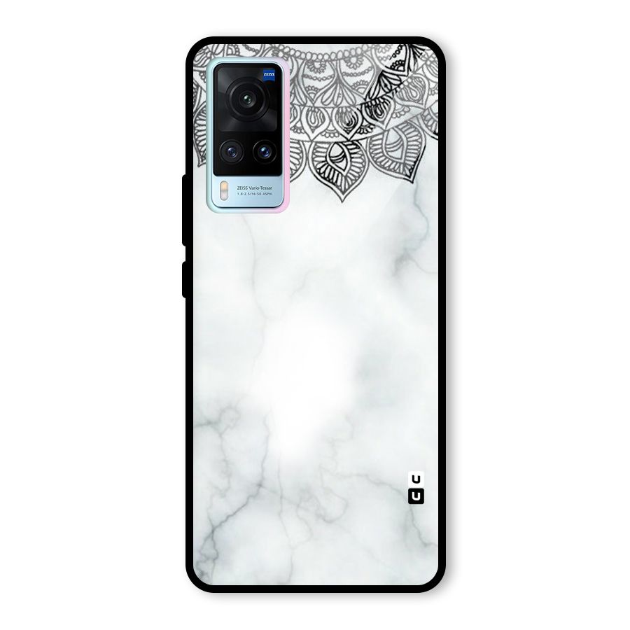 Exotic Marble Pattern Glass Back Case for Vivo X60