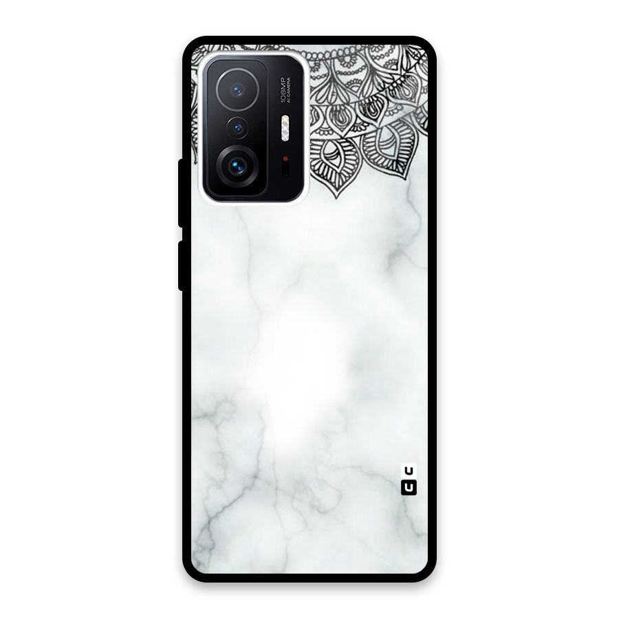 Exotic Marble Pattern Glass Back Case for Xiaomi 11T Pro