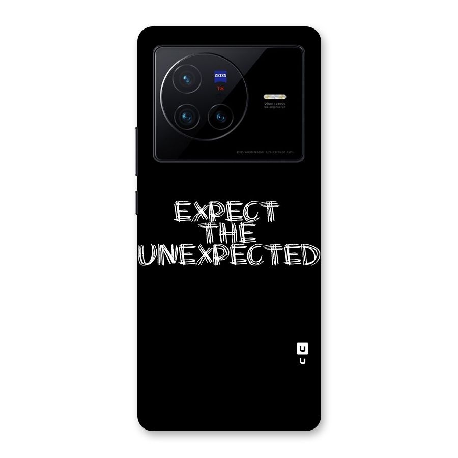 Expect The Unexpected Back Case for Vivo X80