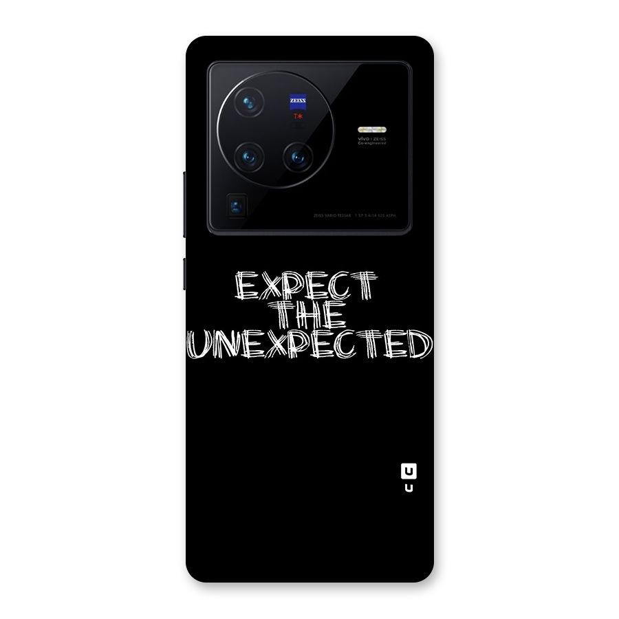 Expect The Unexpected Back Case for Vivo X80 Pro