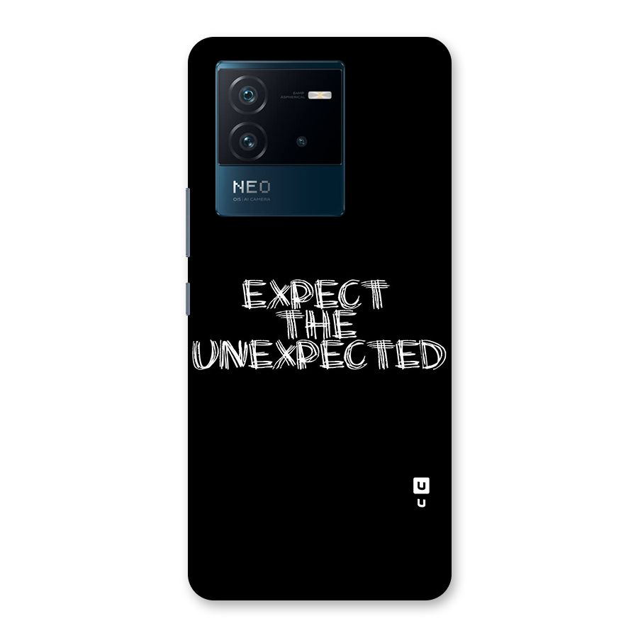 Expect The Unexpected Back Case for Vivo iQOO Neo 6 5G