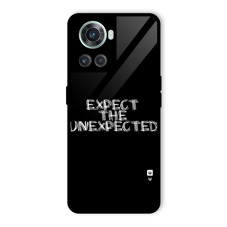 Expect The Unexpected Glass Back Case for OnePlus 10R