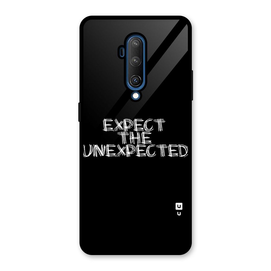 Expect The Unexpected Glass Back Case for OnePlus 7T Pro