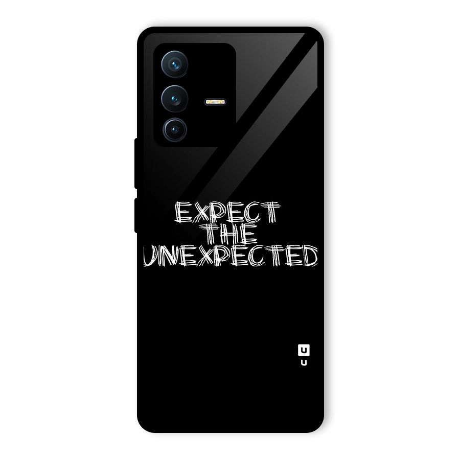 Expect The Unexpected Glass Back Case for Vivo V23 Pro