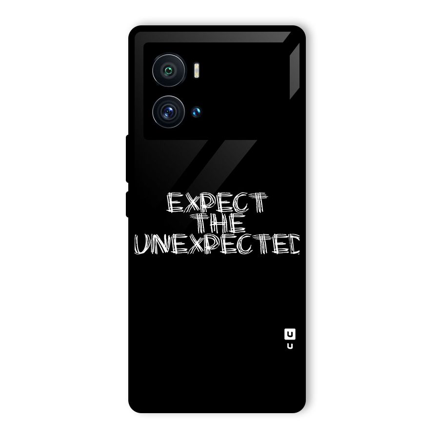 Expect The Unexpected Glass Back Case for Vivo iQOO 9 Pro