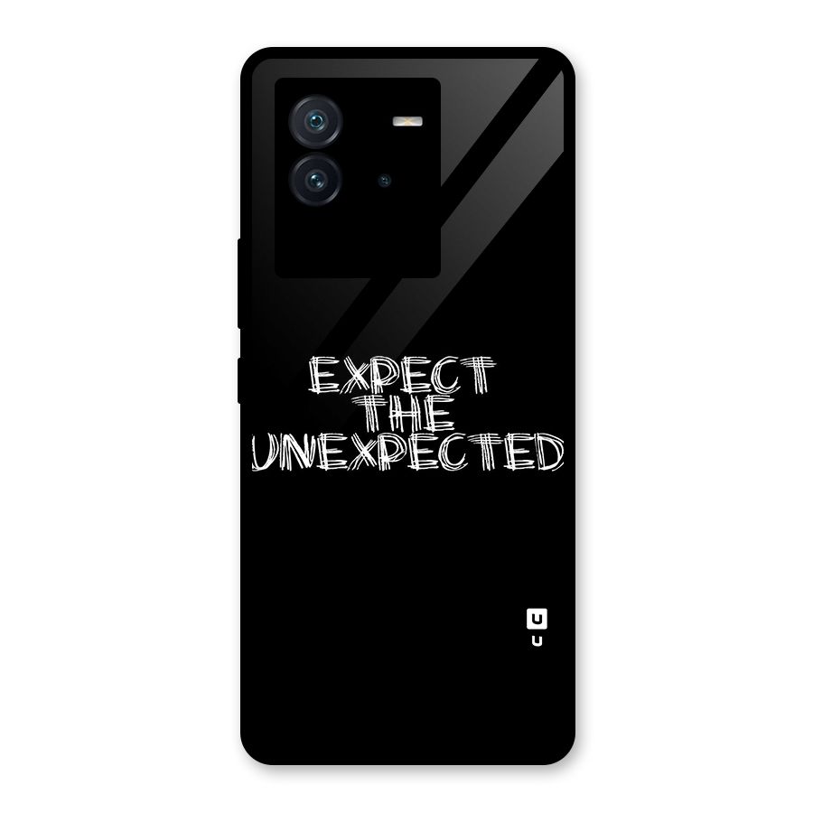 Expect The Unexpected Glass Back Case for Vivo iQOO Neo 6 5G