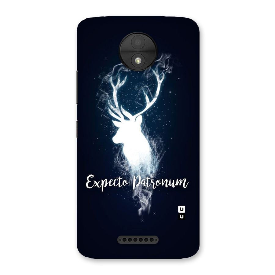 Expected Wish Back Case for Moto C