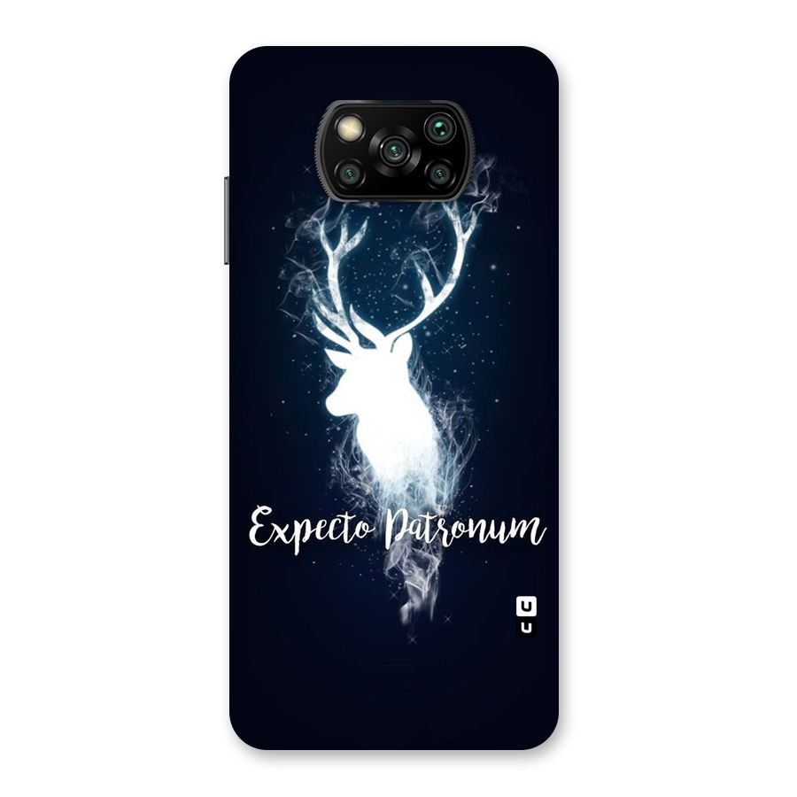 Expected Wish Back Case for Poco X3