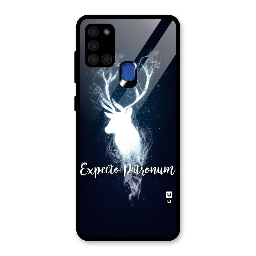 Expected Wish Glass Back Case for Galaxy A21s