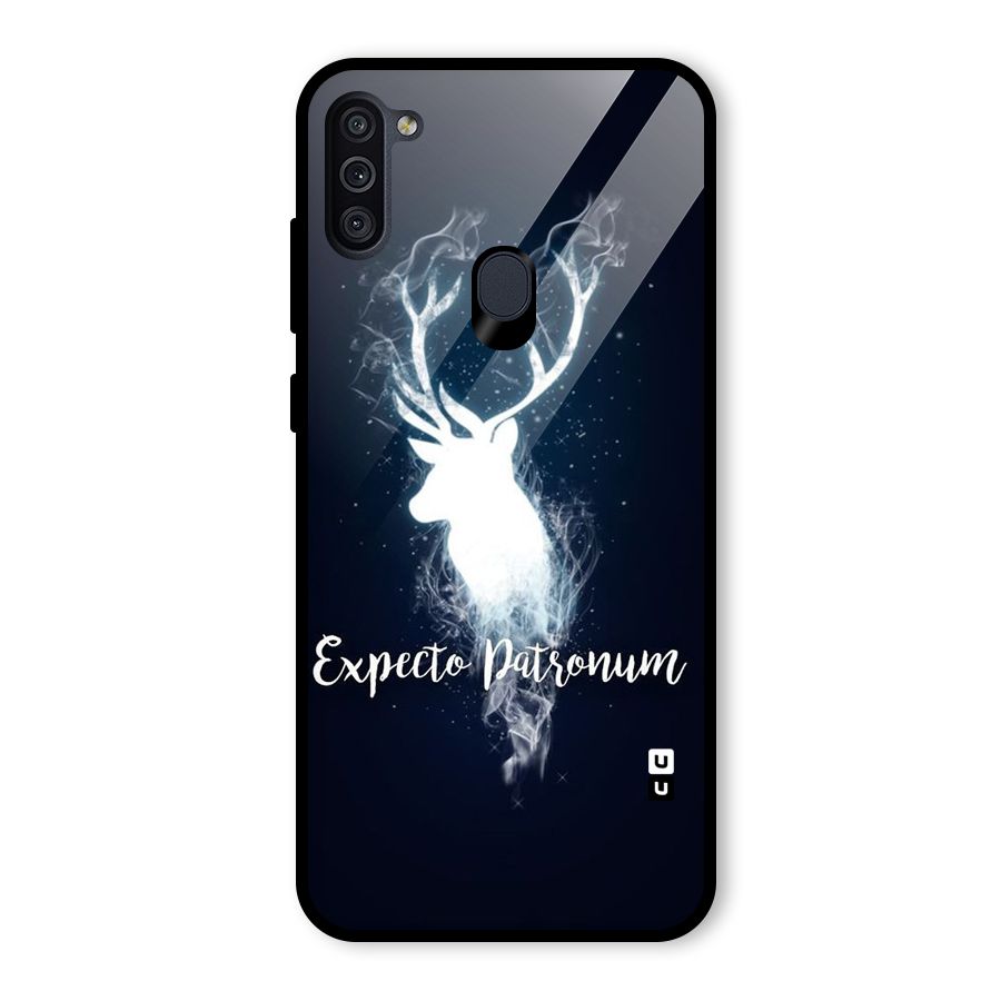 Expected Wish Glass Back Case for Galaxy M11