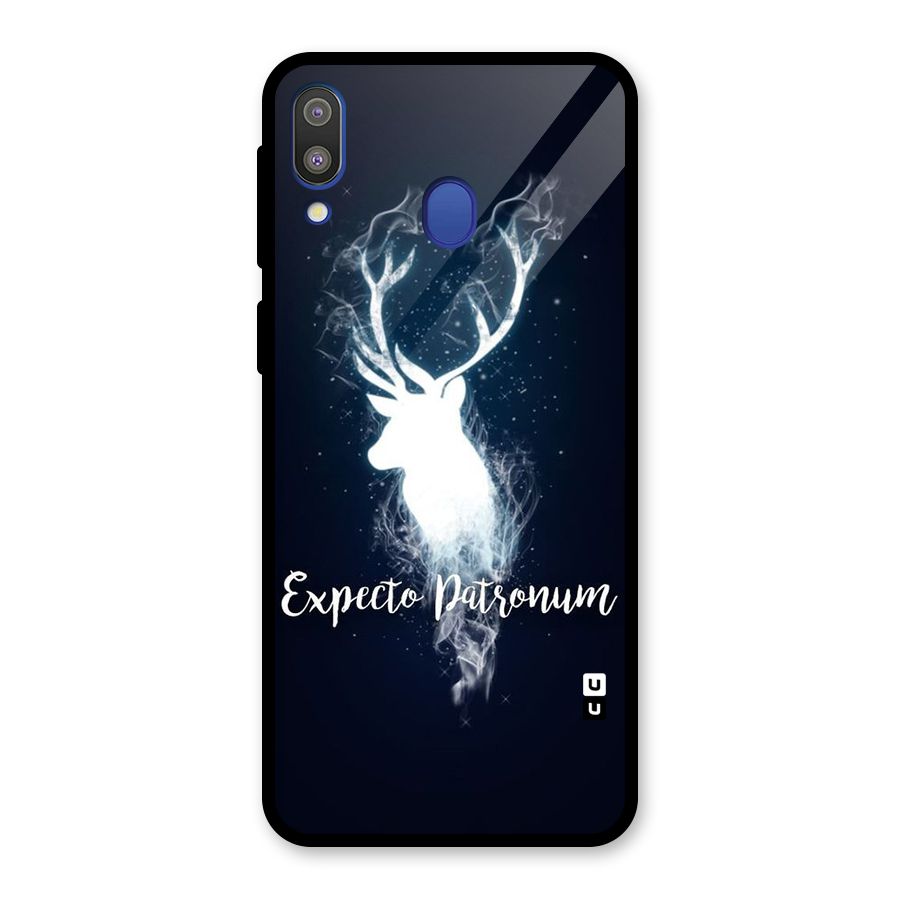 Expected Wish Glass Back Case for Galaxy M20