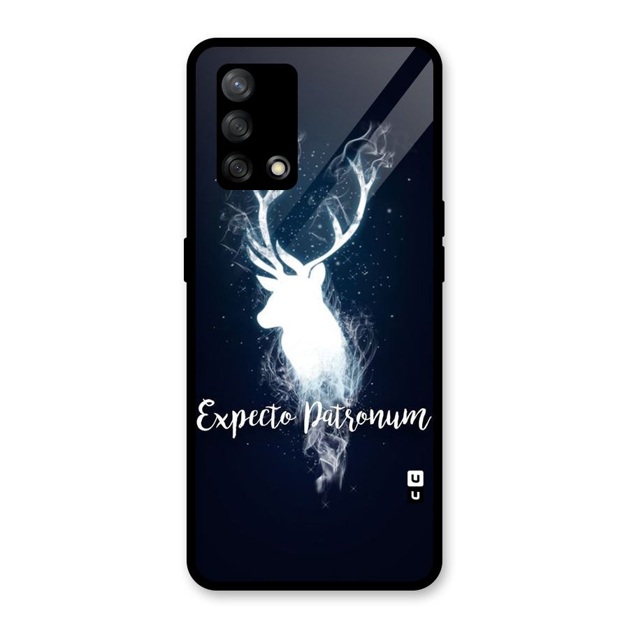 Expected Wish Glass Back Case for Oppo F19
