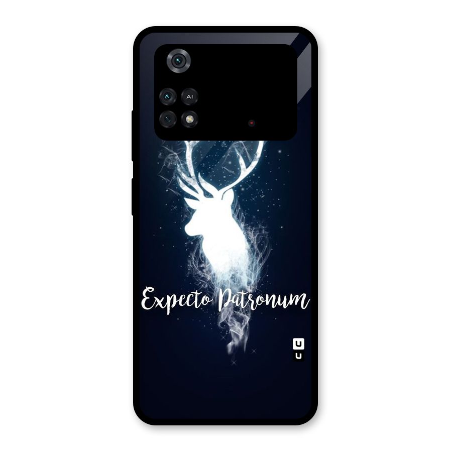 Expected Wish Glass Back Case for Poco M4 Pro 4G