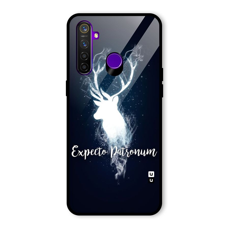 Expected Wish Glass Back Case for Realme 5 Pro