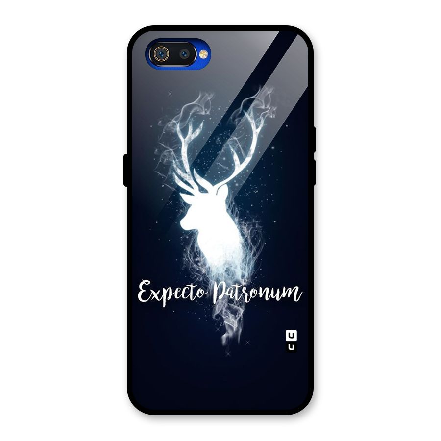 Expected Wish Glass Back Case for Realme C2