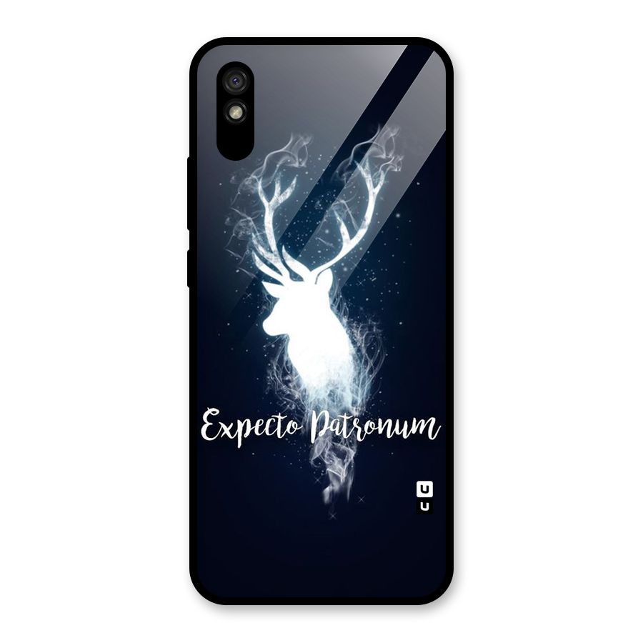 Expected Wish Glass Back Case for Redmi 9A