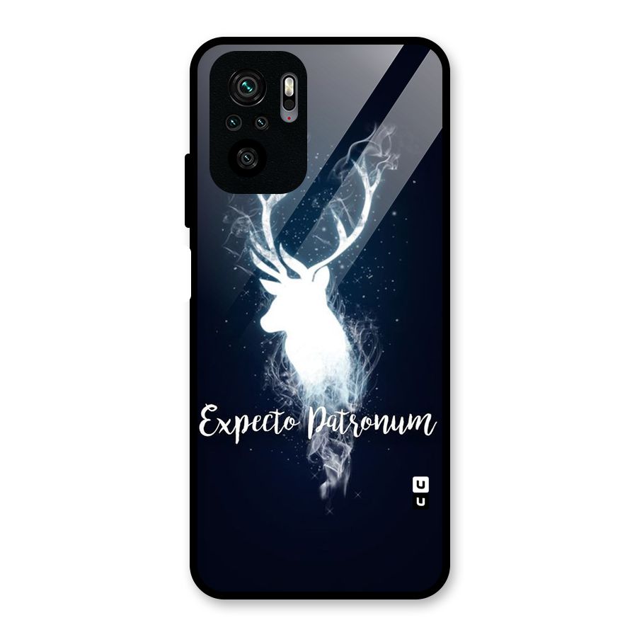 Expected Wish Glass Back Case for Redmi Note 10S