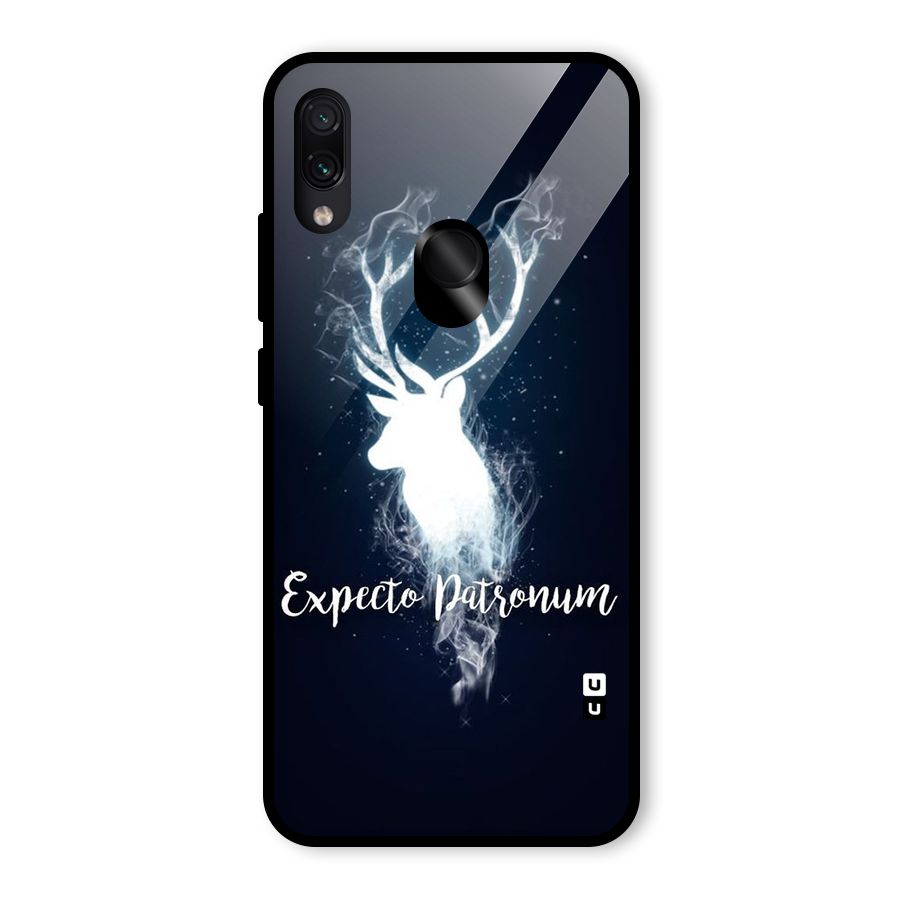 Expected Wish Glass Back Case for Redmi Note 7 Pro
