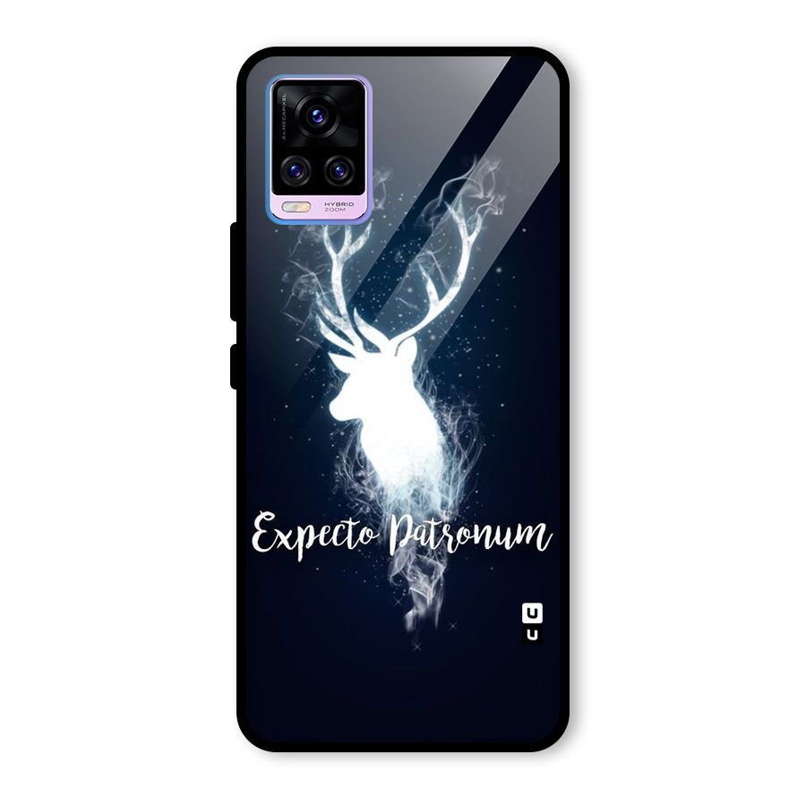 Expected Wish Glass Back Case for Vivo V20 Pro