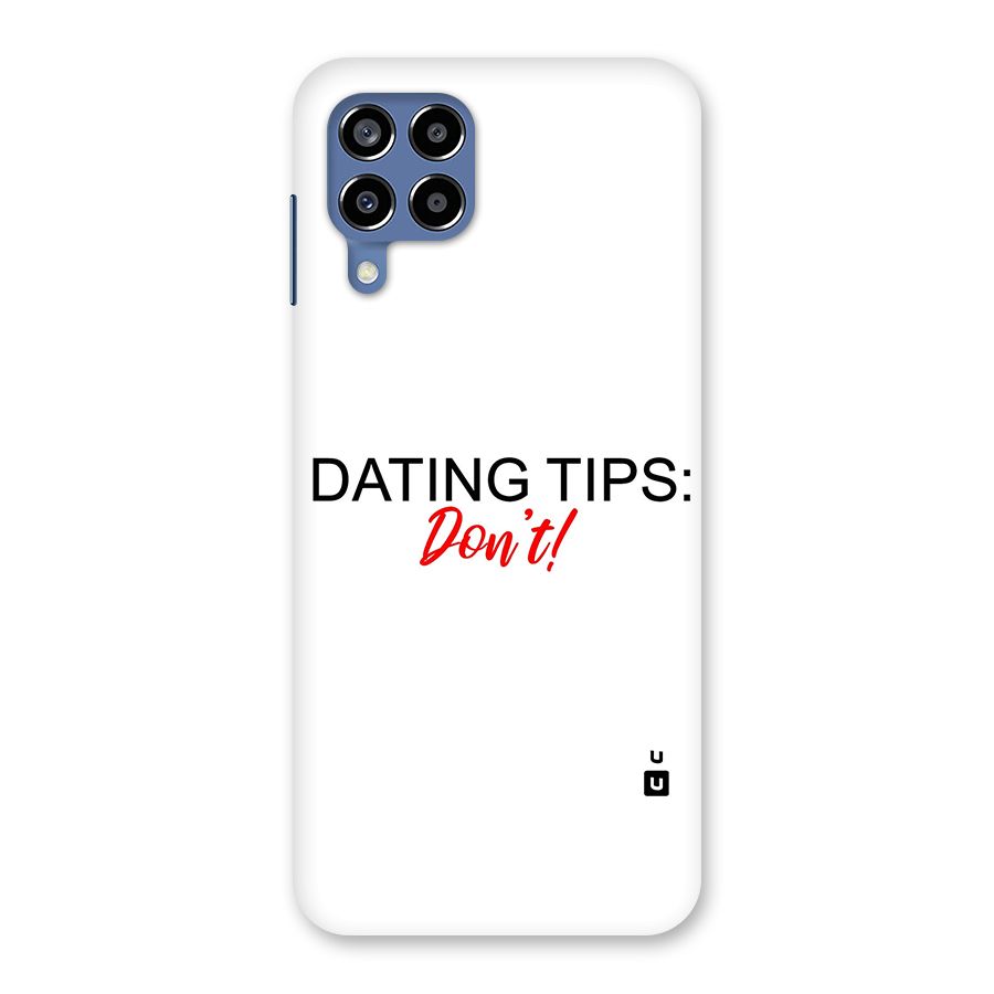 Expert Dating Tip Back Case for Galaxy M53 5G
