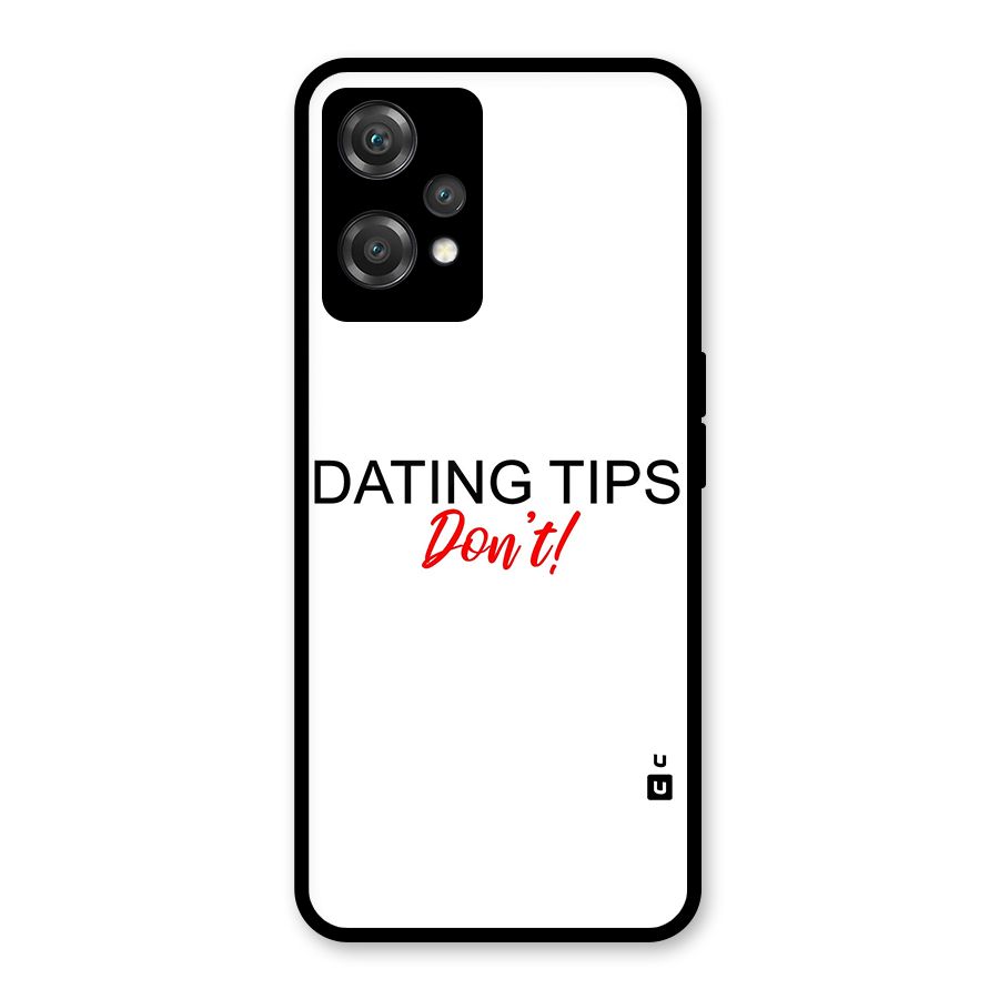 Expert Dating Tip Glass Back Case for OnePlus Nord CE 2 Lite 5G