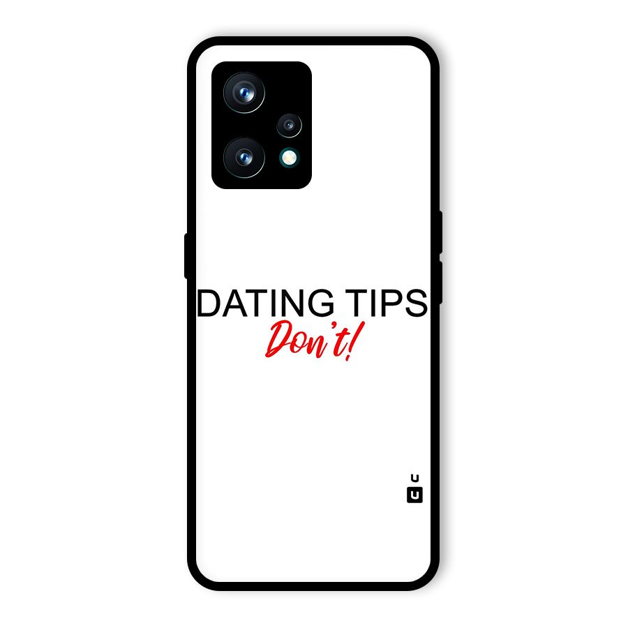 Expert Dating Tip Glass Back Case for Realme 9 Pro Plus 5G