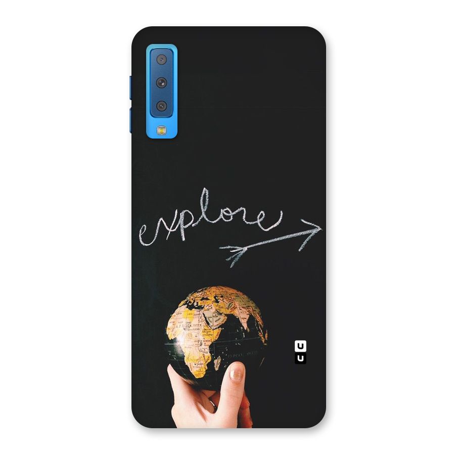 Explore World Back Case for Galaxy A7 (2018)