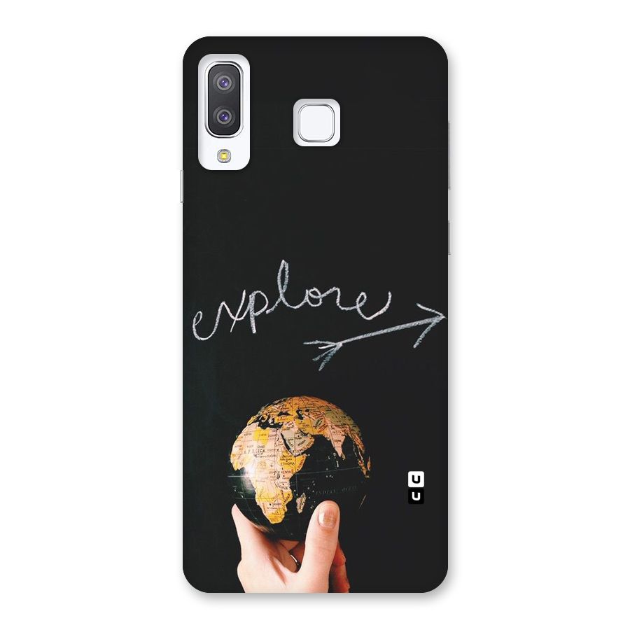 Explore World Back Case for Galaxy A8 Star