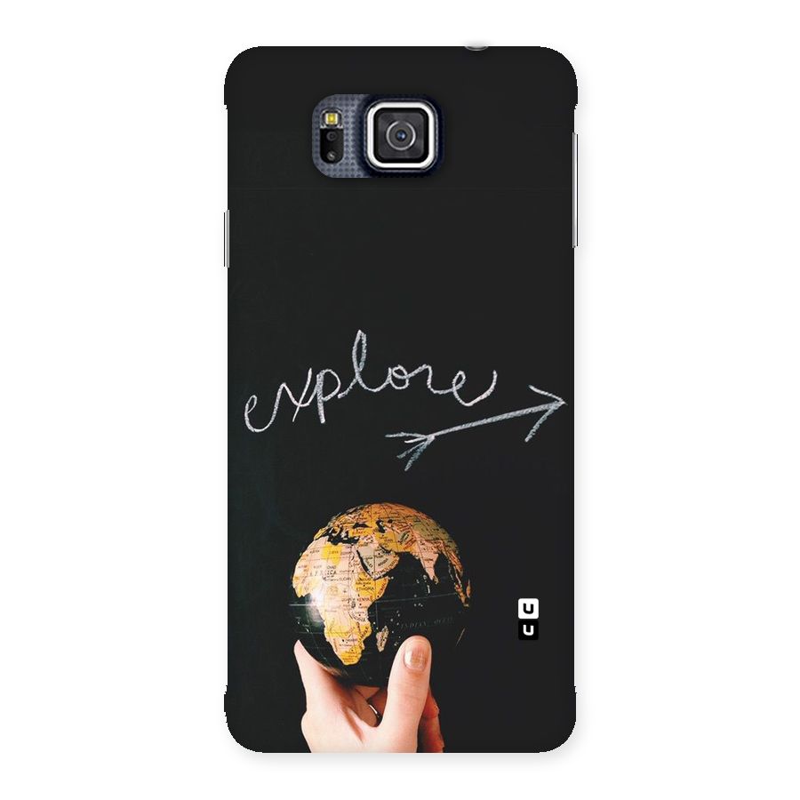 Explore World Back Case for Galaxy Alpha