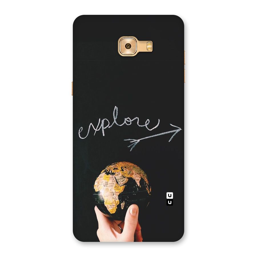 Explore World Back Case for Galaxy C9 Pro