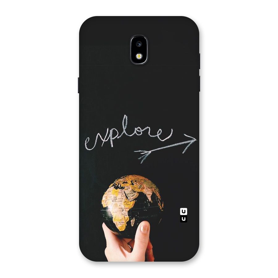 Explore World Back Case for Galaxy J7 Pro