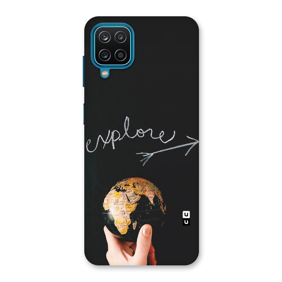 Explore World Back Case for Galaxy M12