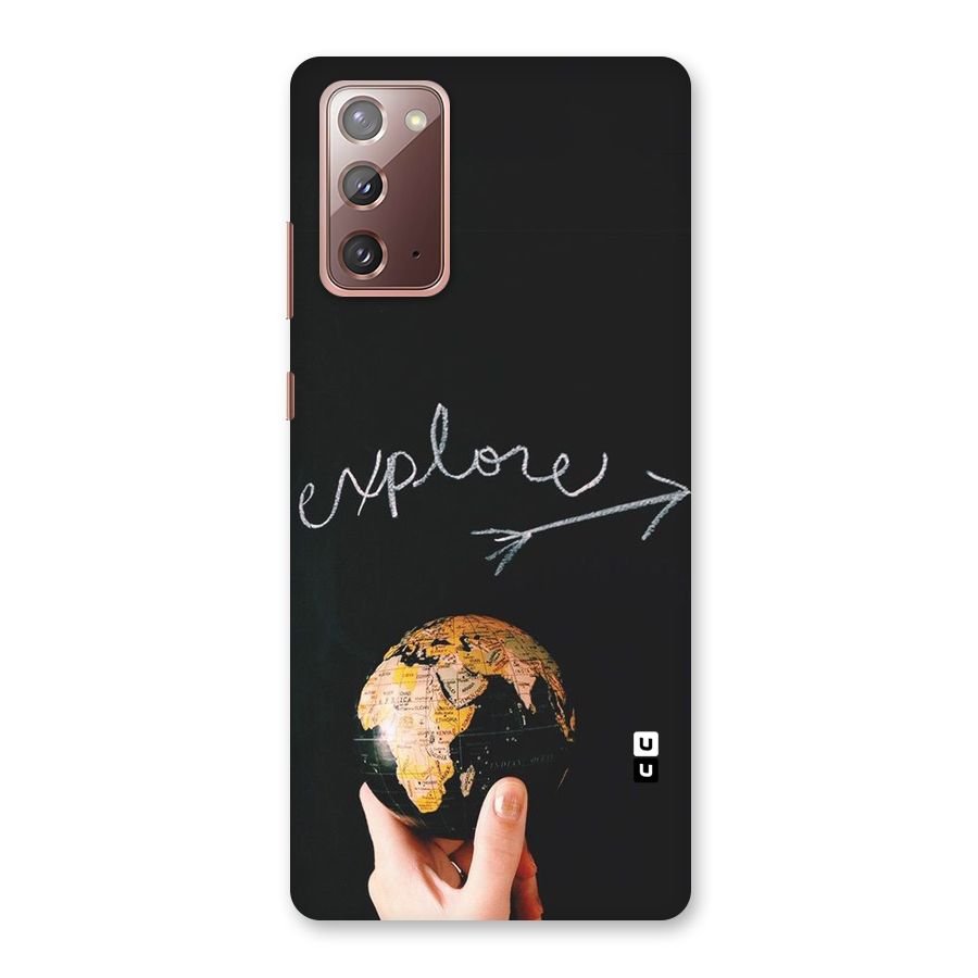 Explore World Back Case for Galaxy Note 20