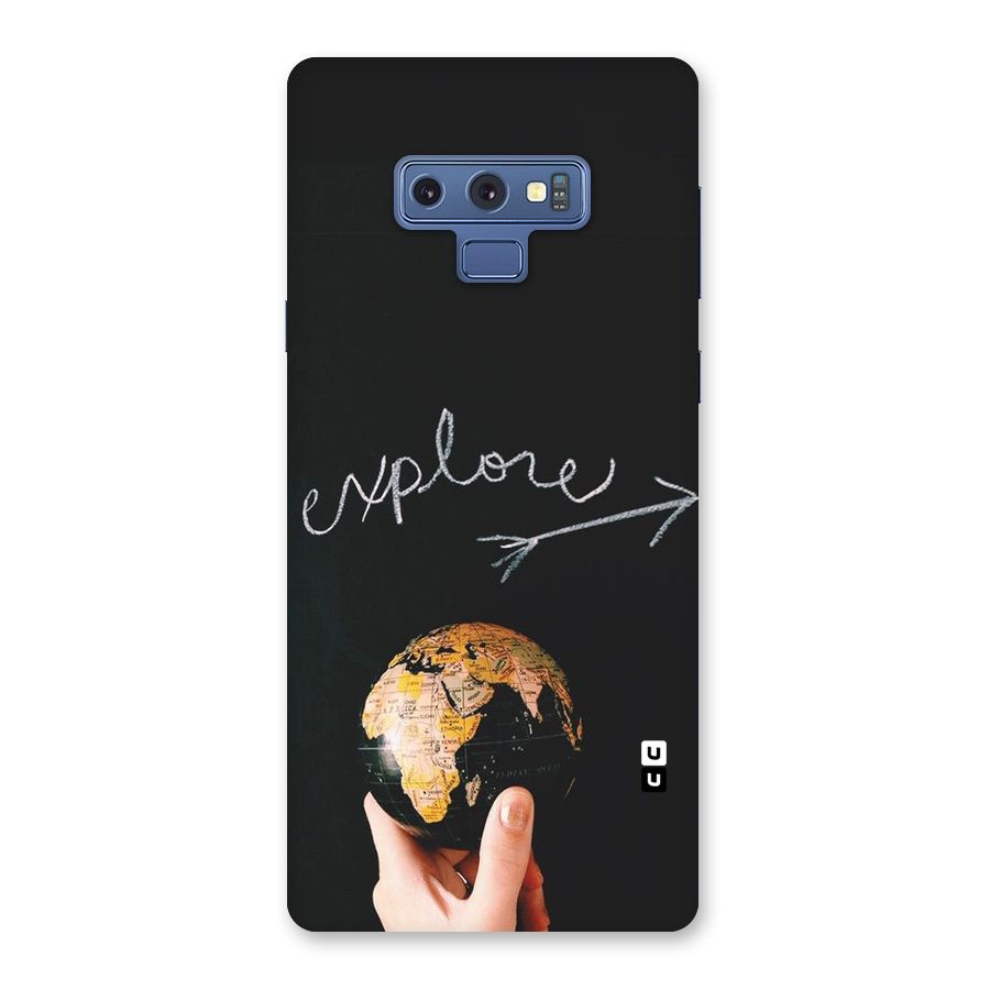Explore World Back Case for Galaxy Note 9