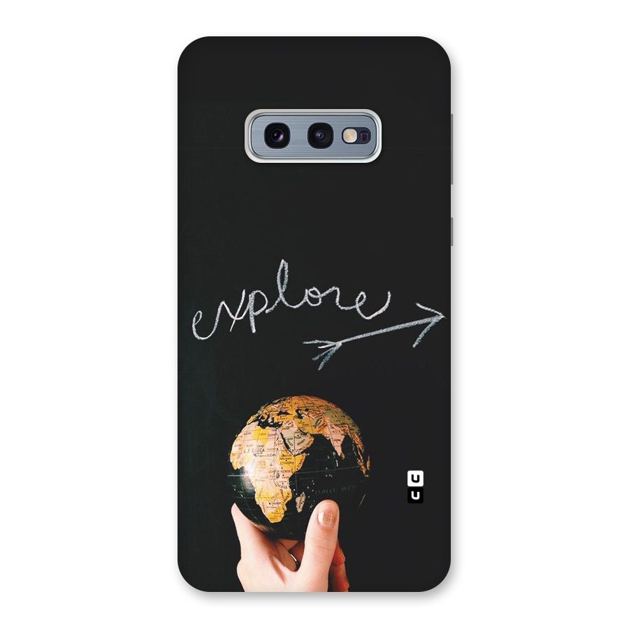 Explore World Back Case for Galaxy S10e