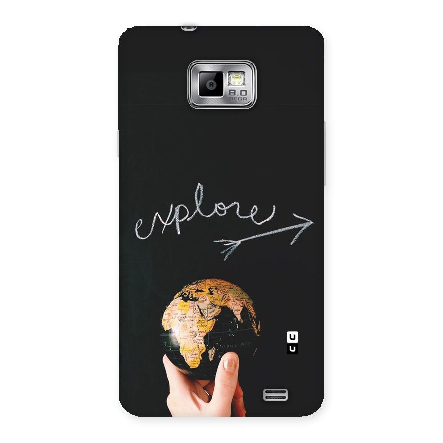 Explore World Back Case for Galaxy S2