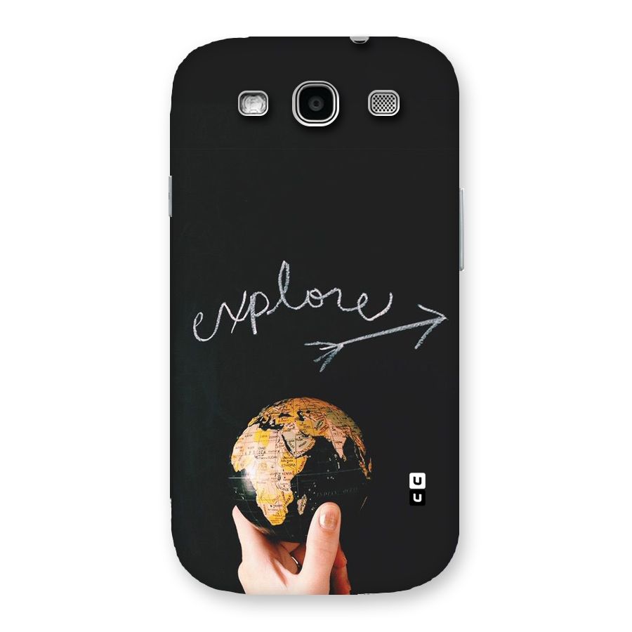 Explore World Back Case for Galaxy S3