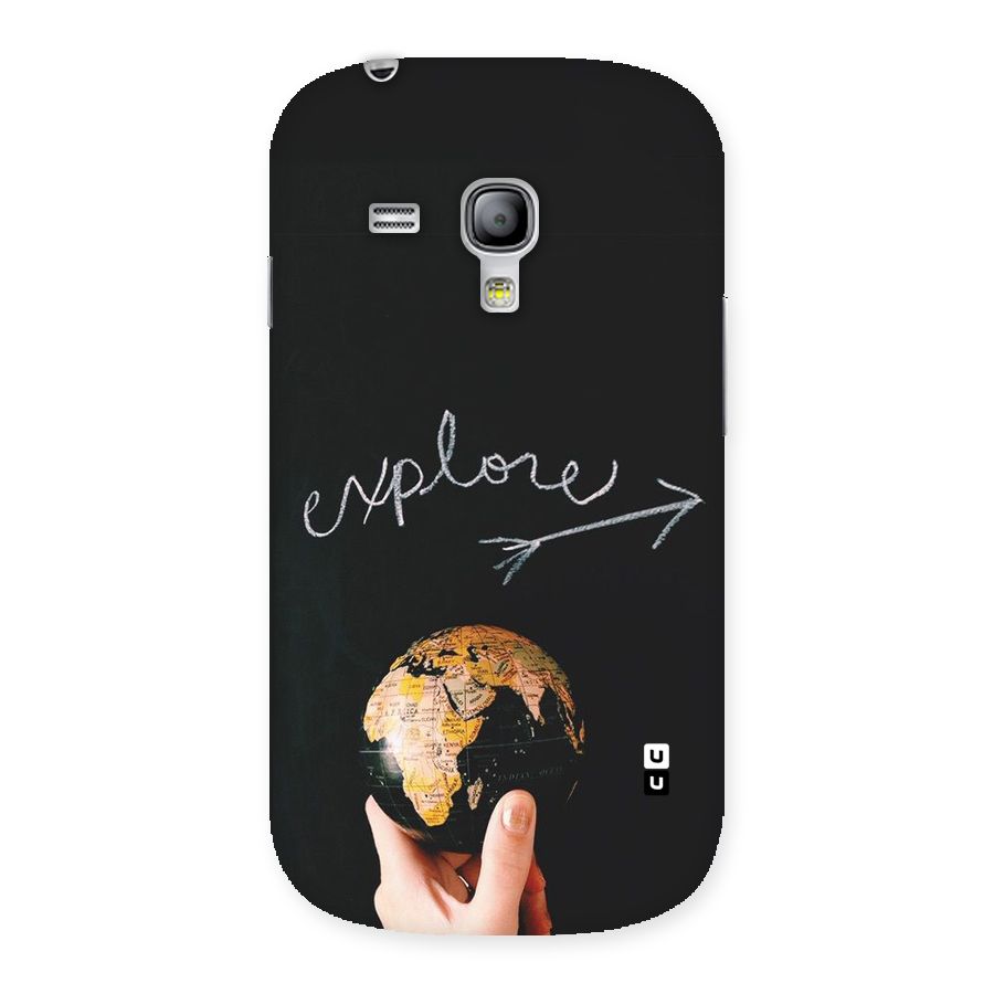 Explore World Back Case for Galaxy S3 Mini