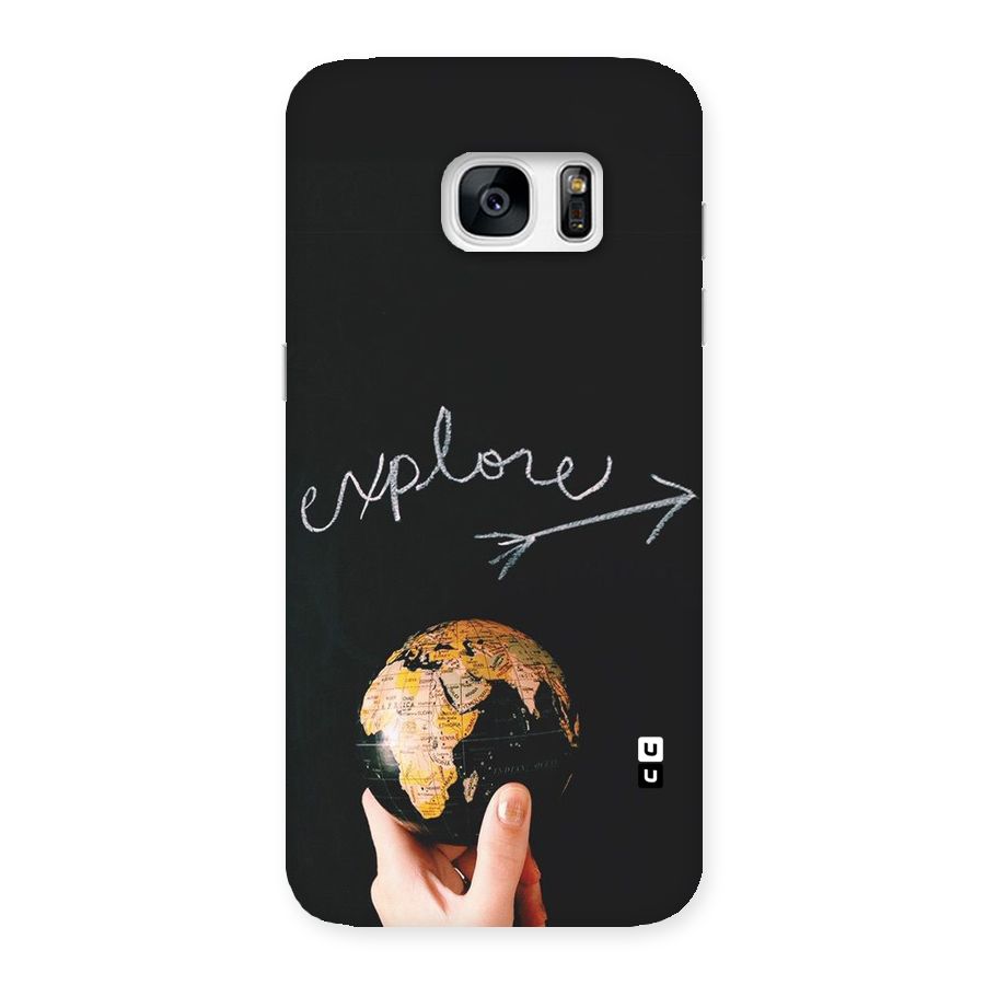 Explore World Back Case for Galaxy S7 Edge