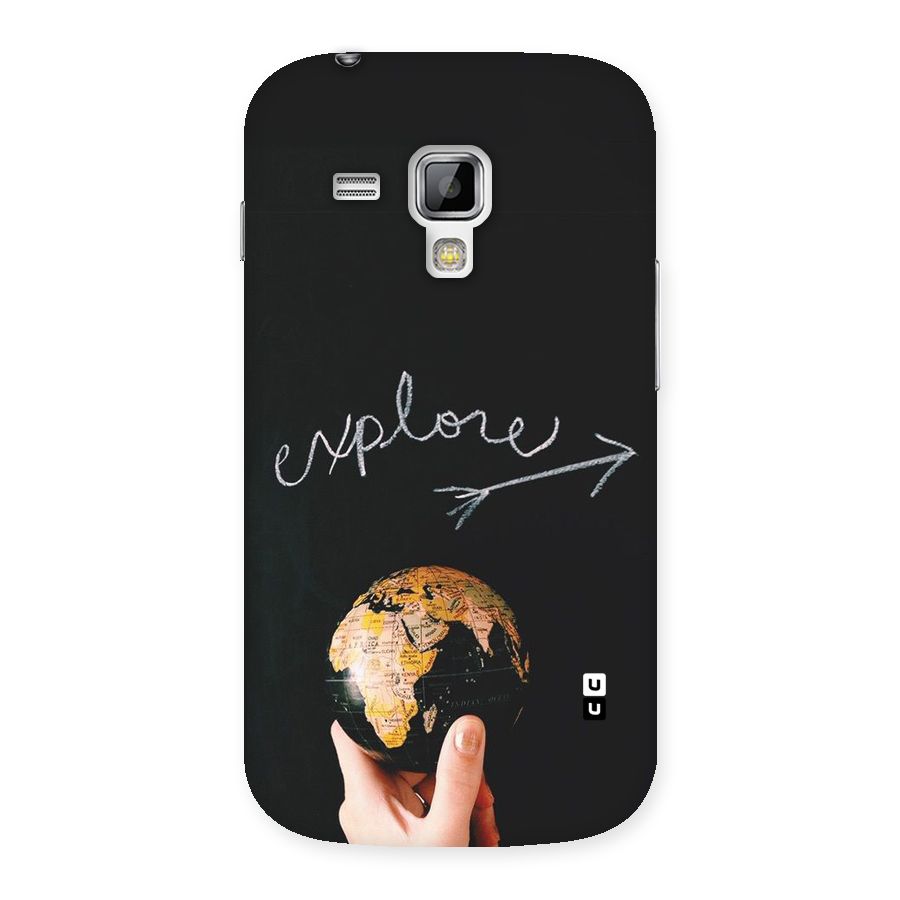 Explore World Back Case for Galaxy S Duos