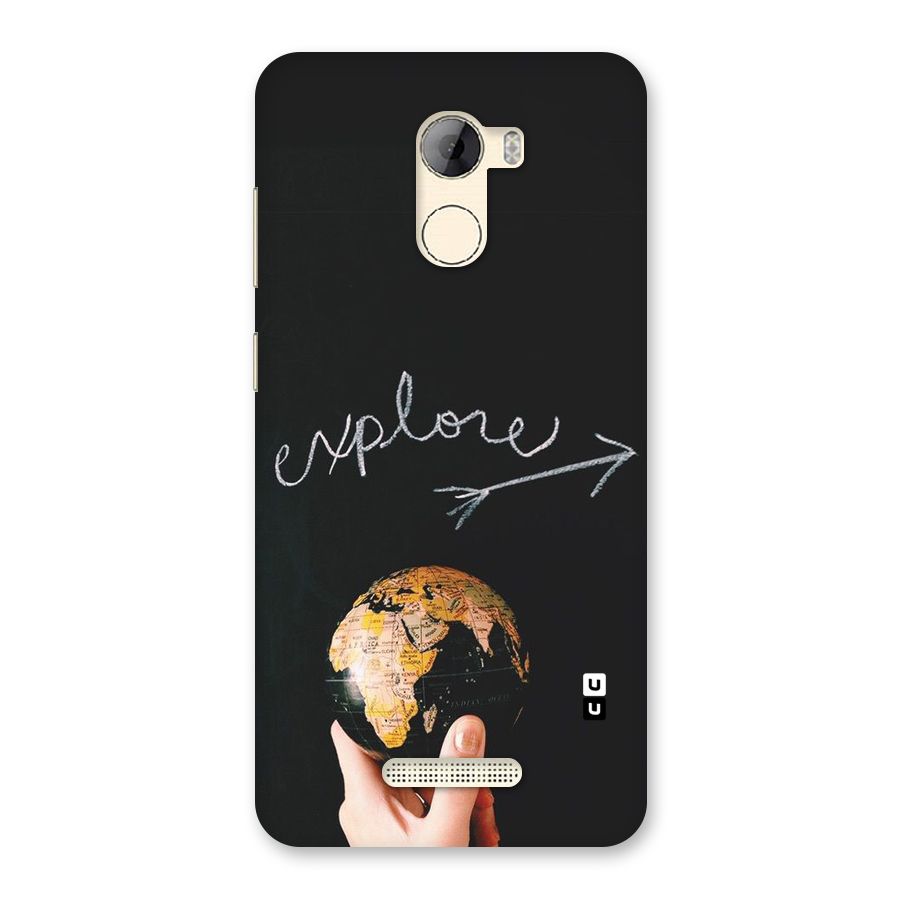 Explore World Back Case for Gionee A1 LIte